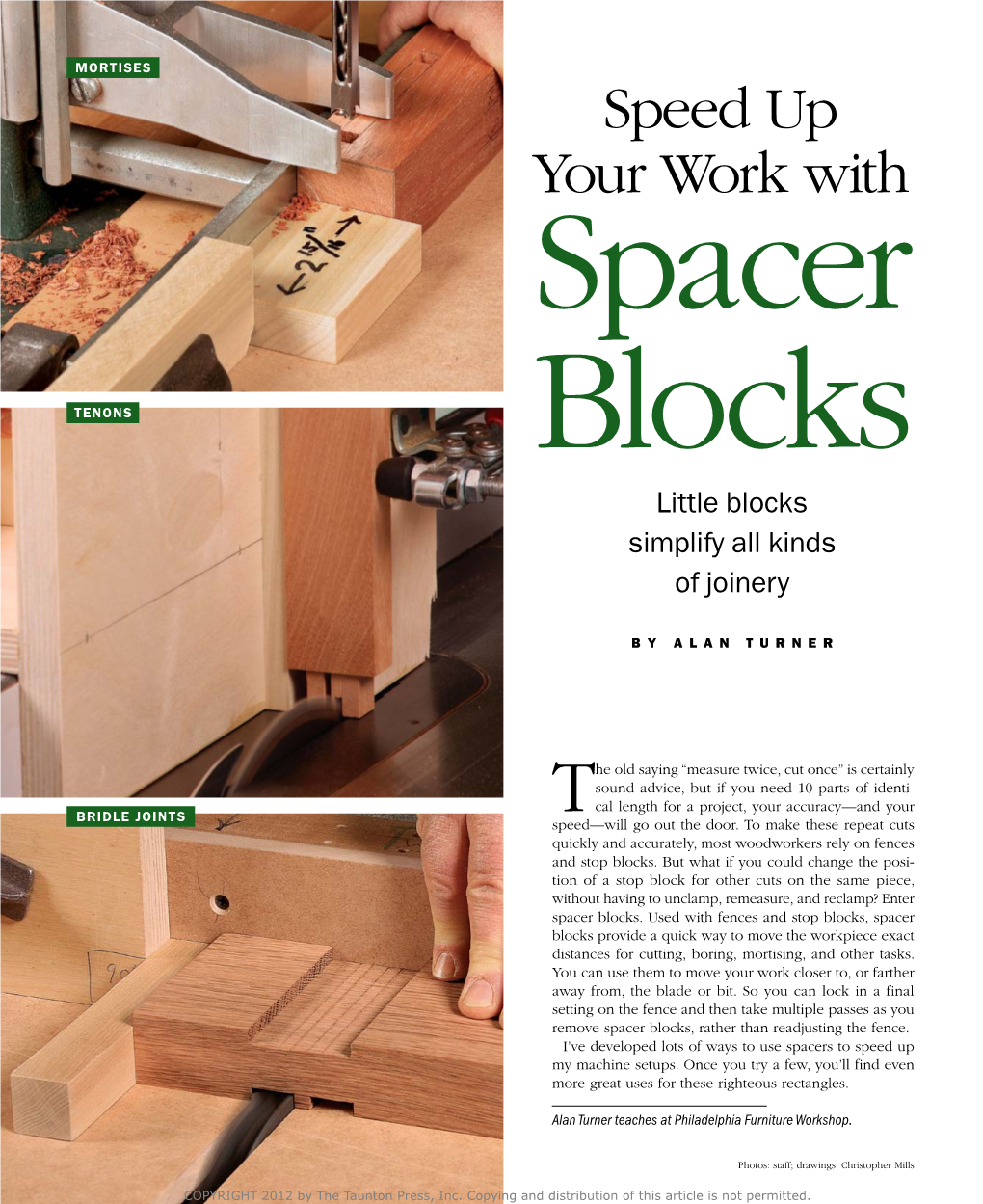 Spacer Blocks