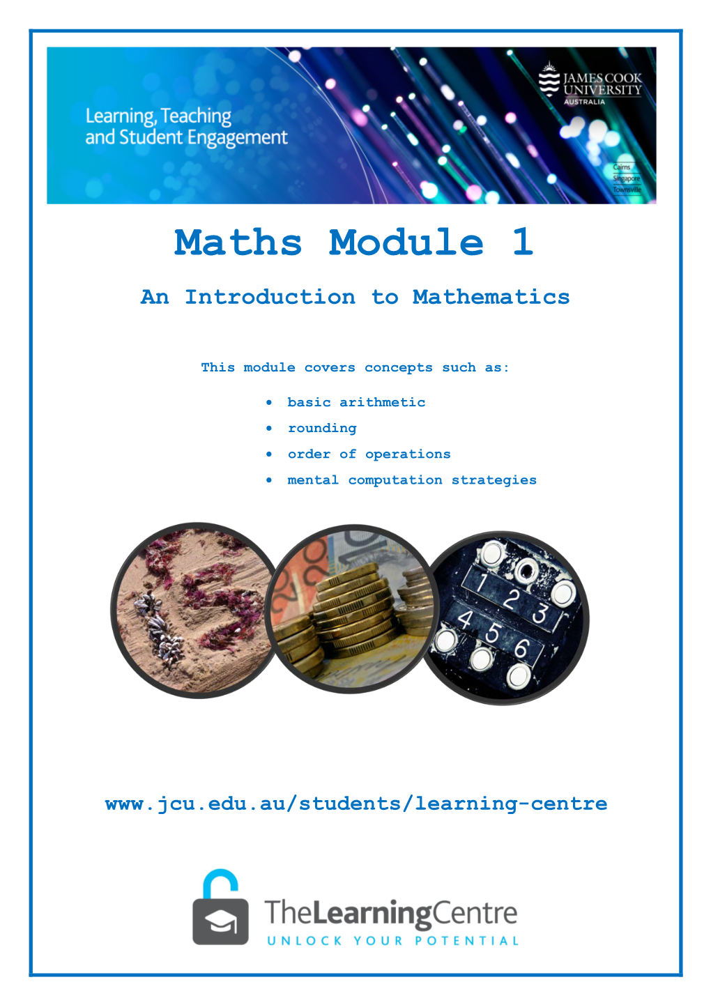 Maths Module 1 an Introduction to Mathematics