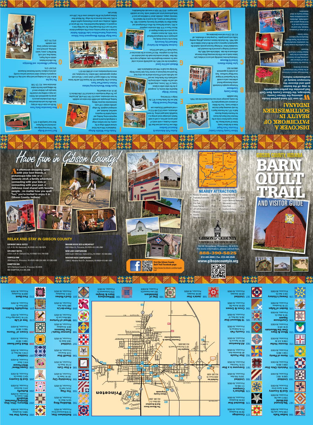 Barn Quilt Tour / Visitor Guide