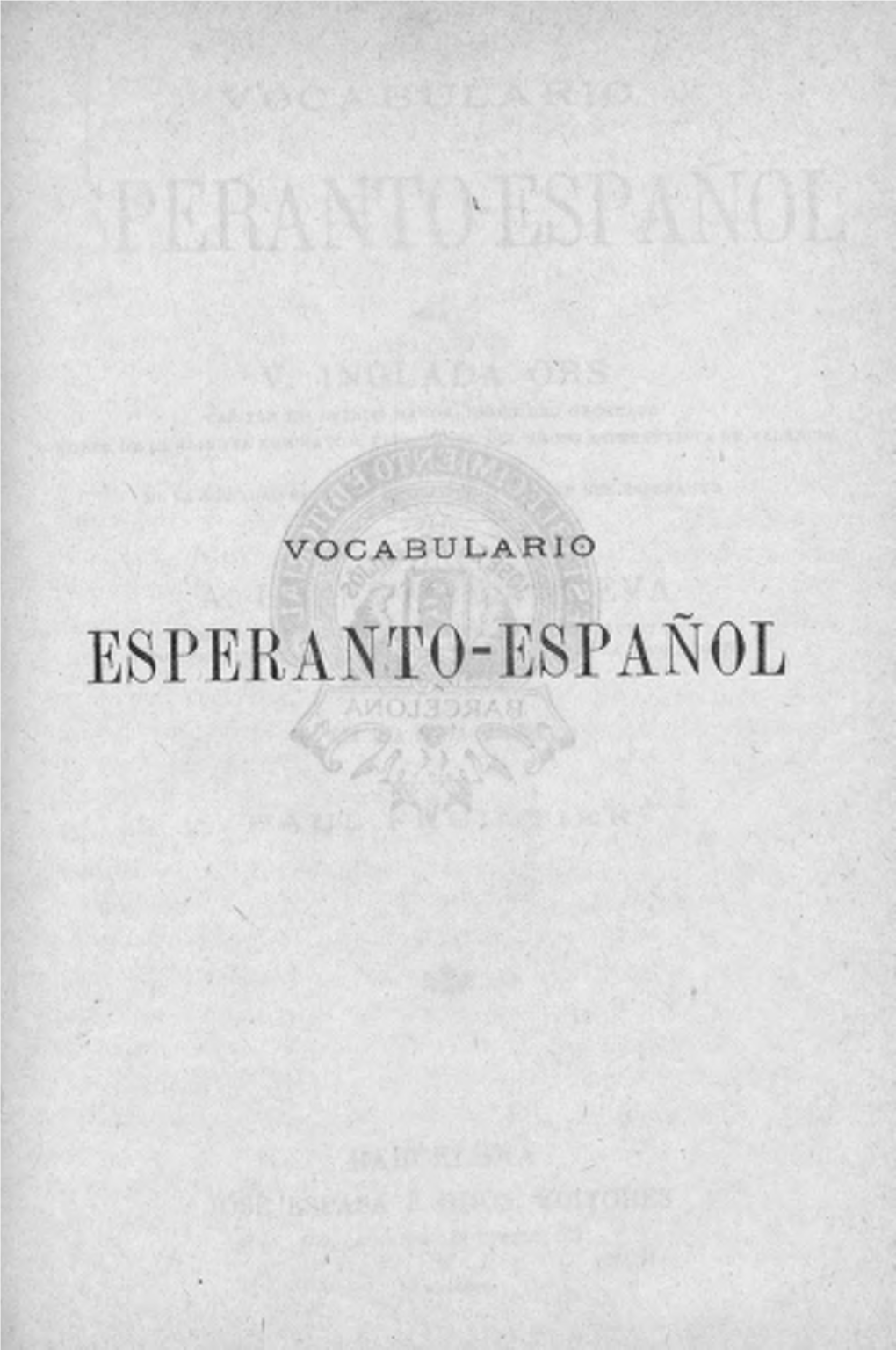 Esperanto-Español