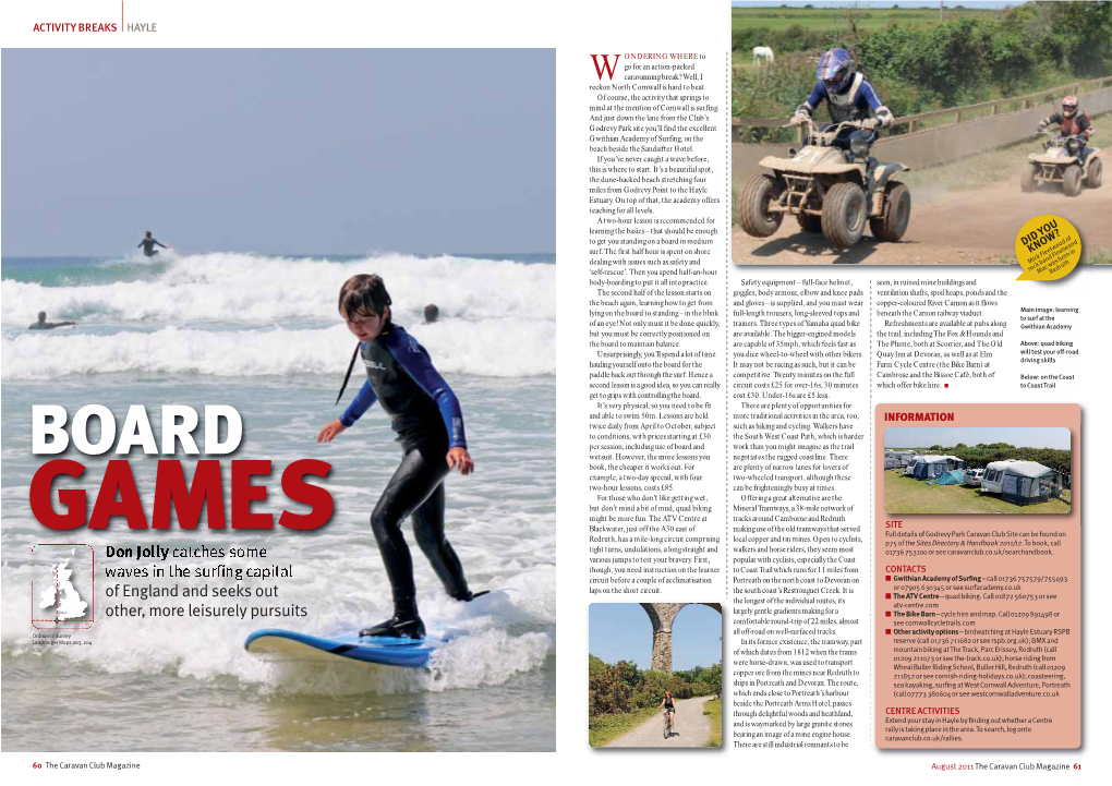 Don Jolly Catches Some Waves in the Surfing Capital of England And