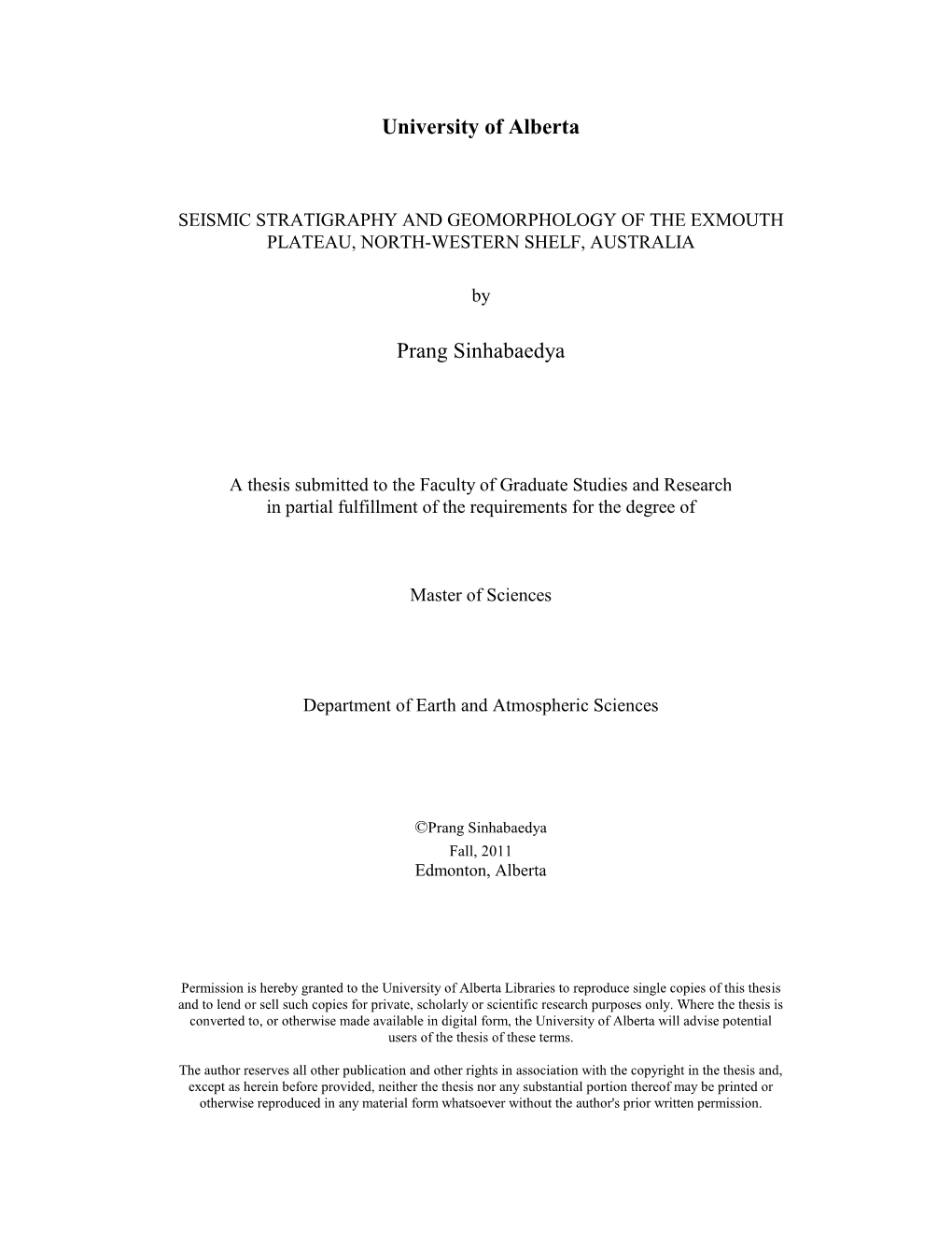 Eration and Analysis of Horizon Slices