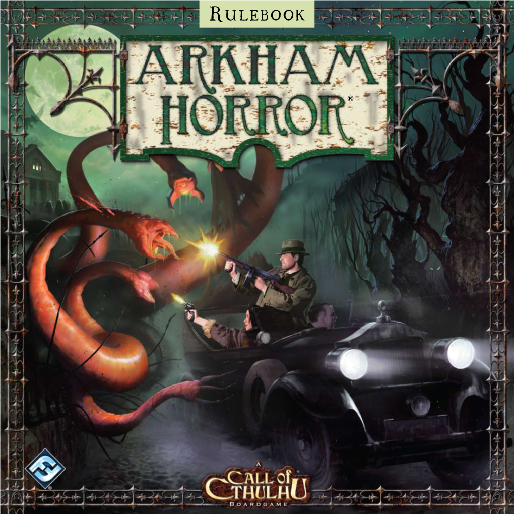 Arkham Horror Rulebook