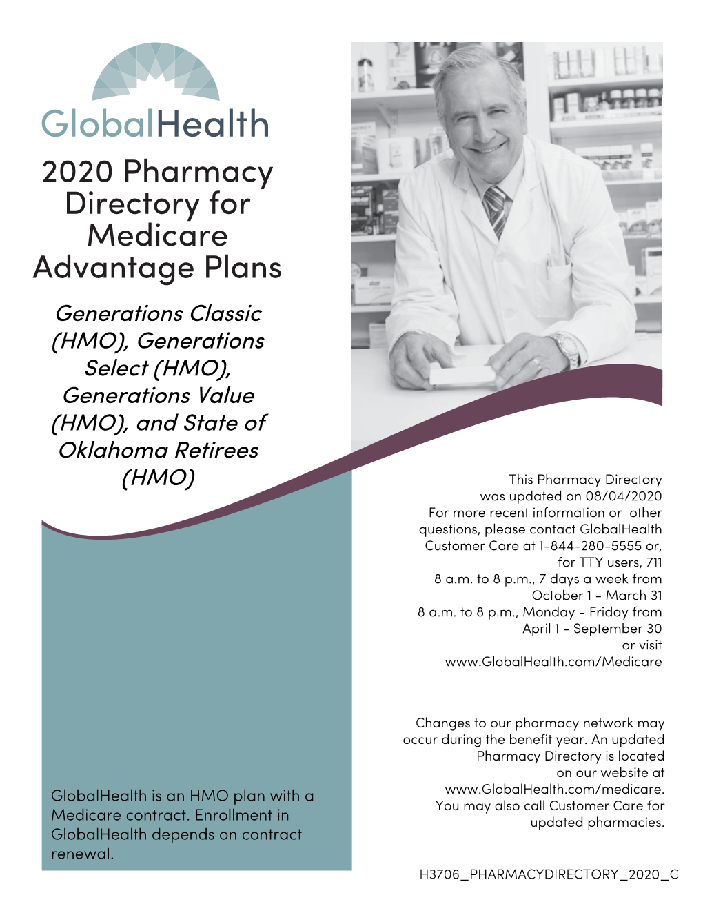 2020 Pharmacy Directory for Medicare Advantage Plans