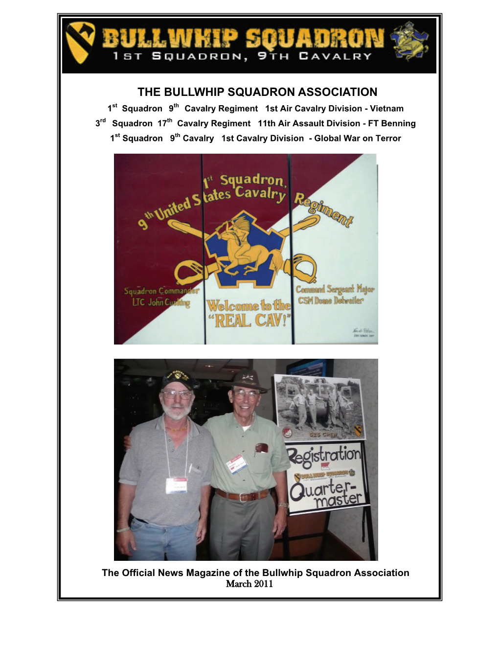 Bullwhip Newsletter March 2011