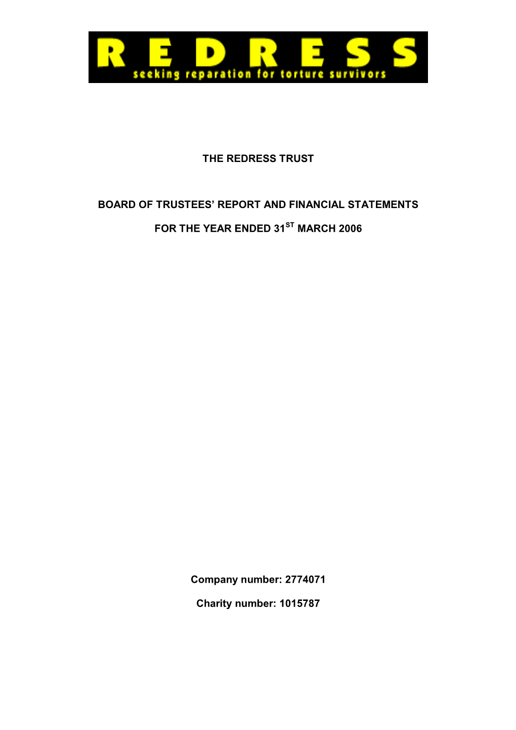 2006 Annual Report