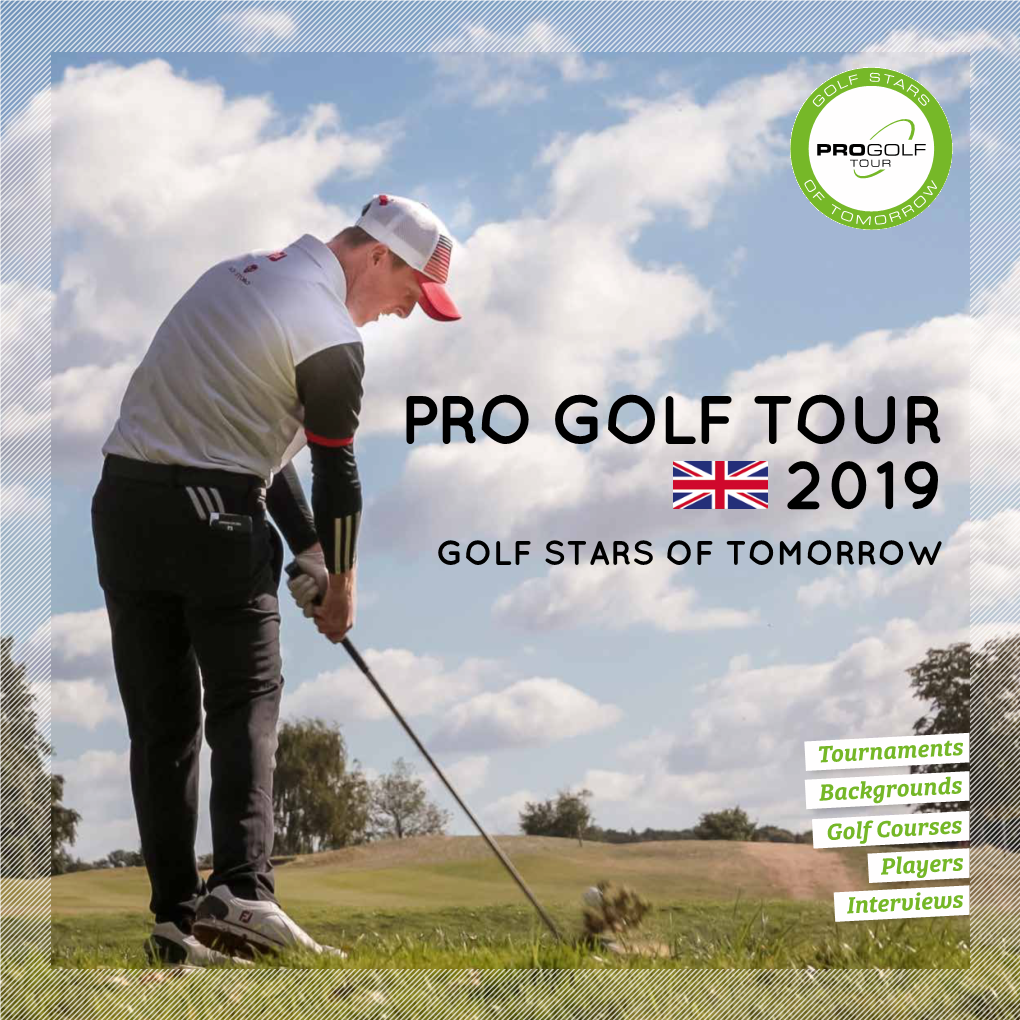 Pro Golf Tour 2019 Golf Stars of Tomorrow