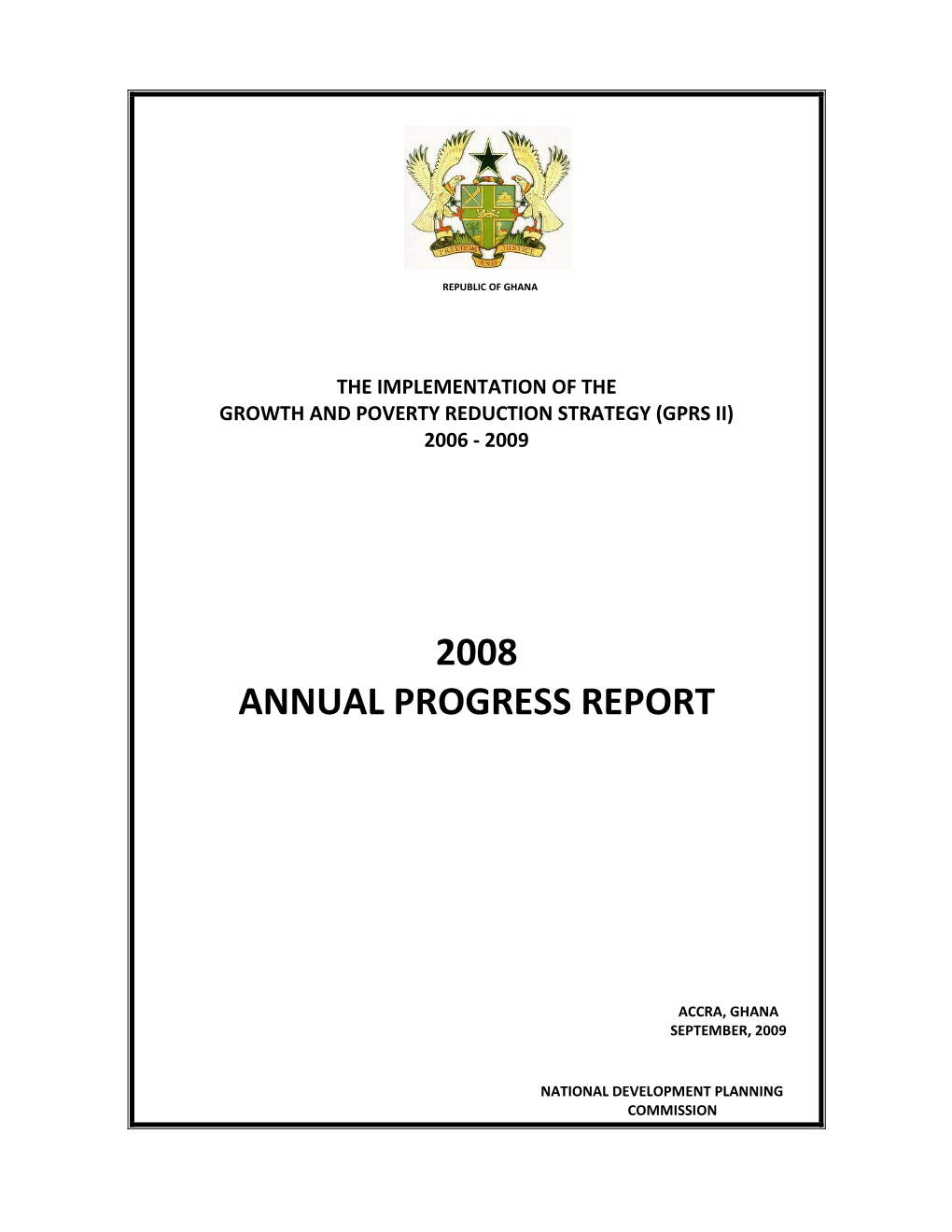 2008 Annual Progress Report