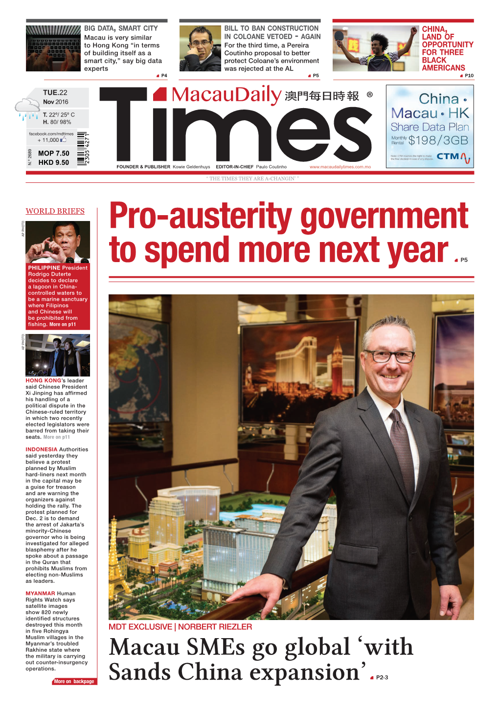 Pro-Austerity Government to Spend More Next Year P5
