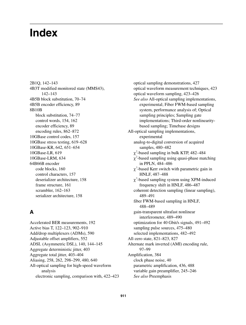 2B1Q, 142–143 4B3T Modified Monitored State