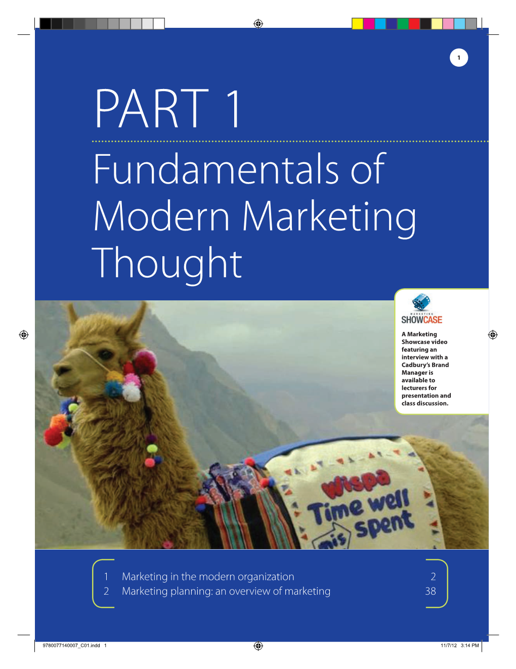 Fundamentals of Modern Marketing Thought