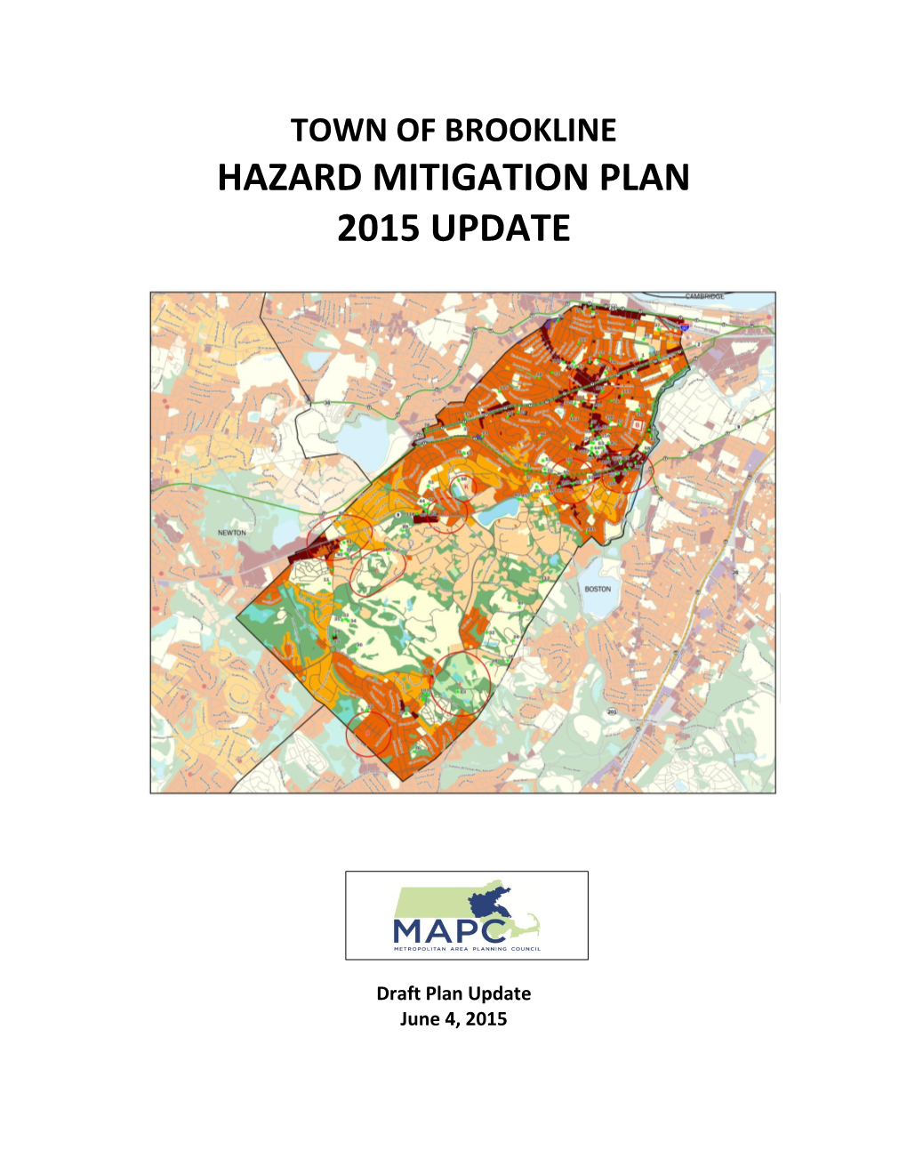 Town of Brookline Hazard Mitigation Plan 2015 Update