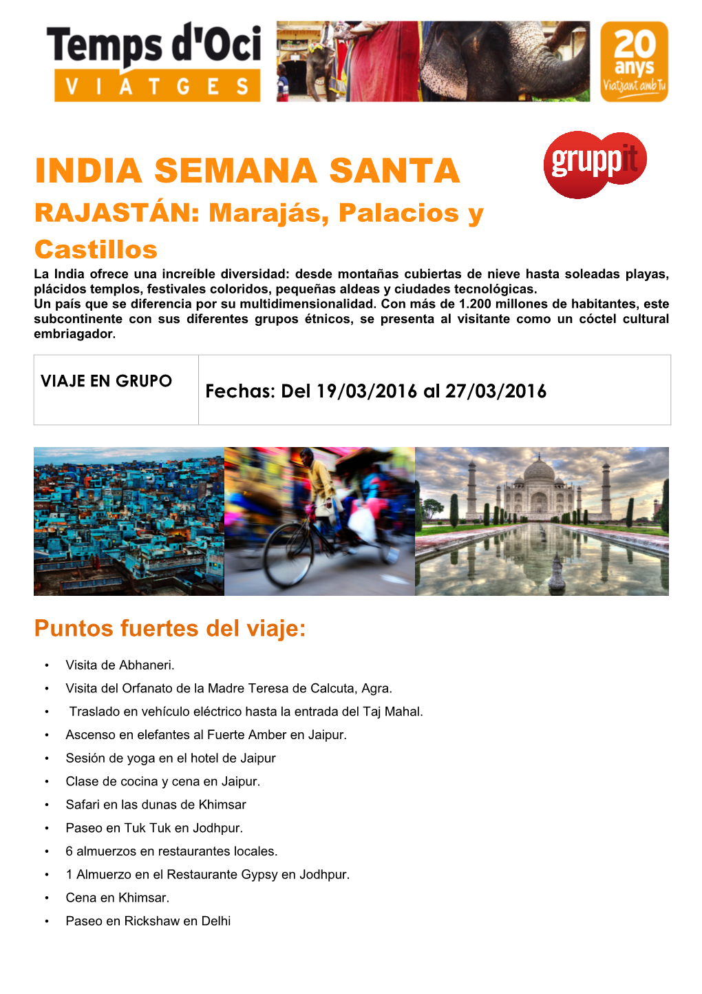 INDIA SEMANA SANTA 2016 Final