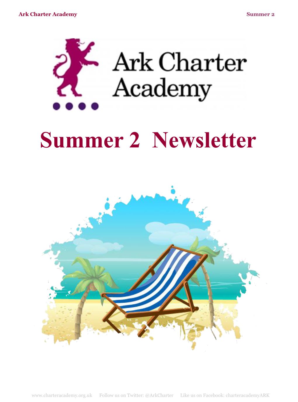 Summer 2 Newsletter