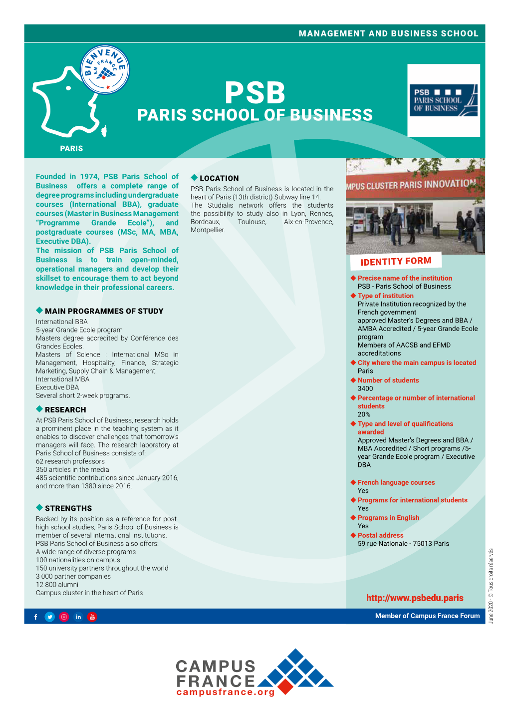 Paris School of Business