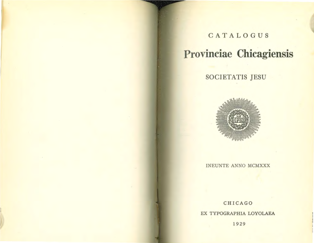 Provinciae Chicagiensis