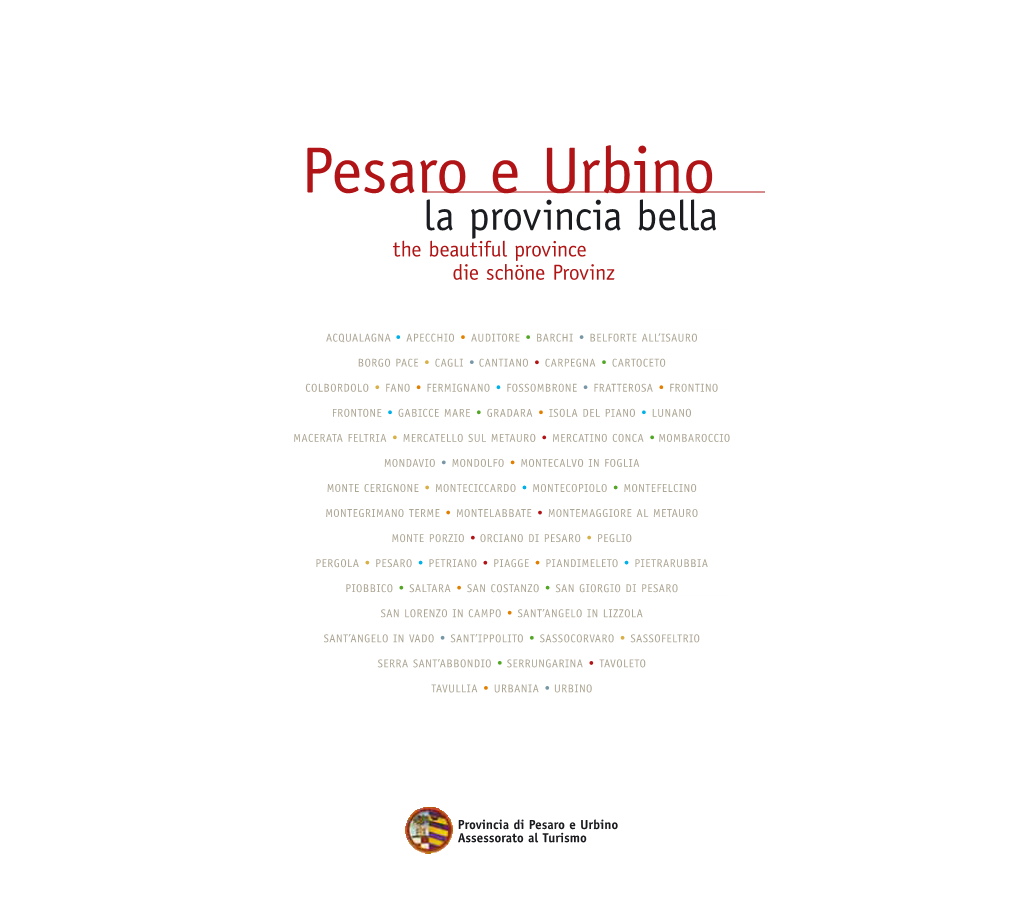 Pesaro and Urbino