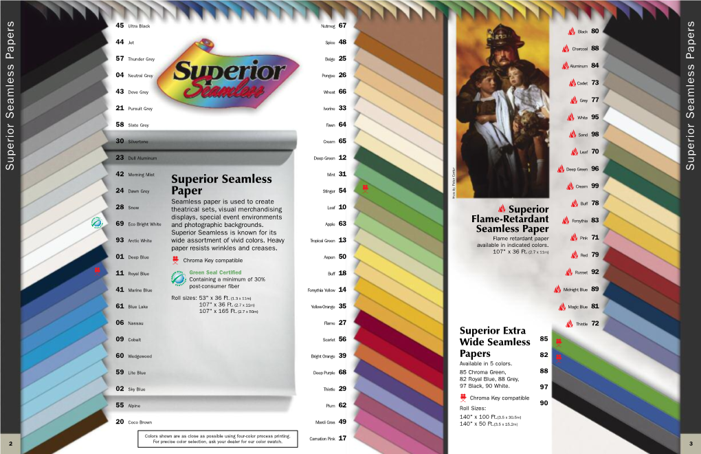 Superior Seamless Paper