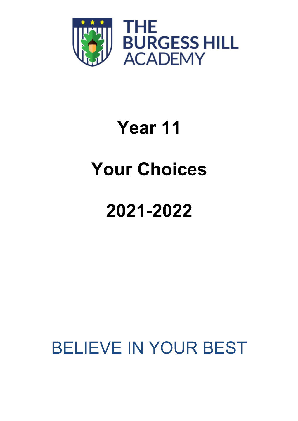 Year 11 Your Choices 2020-2021