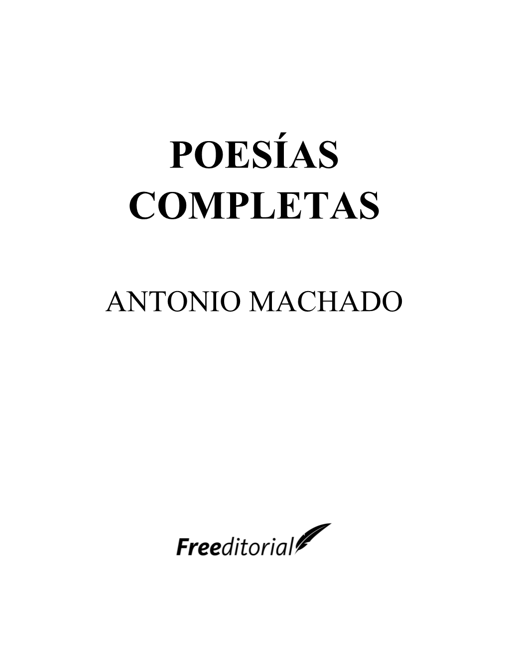 Poesías Completas