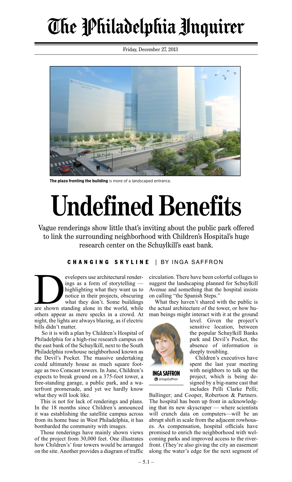 Undefined Benefits