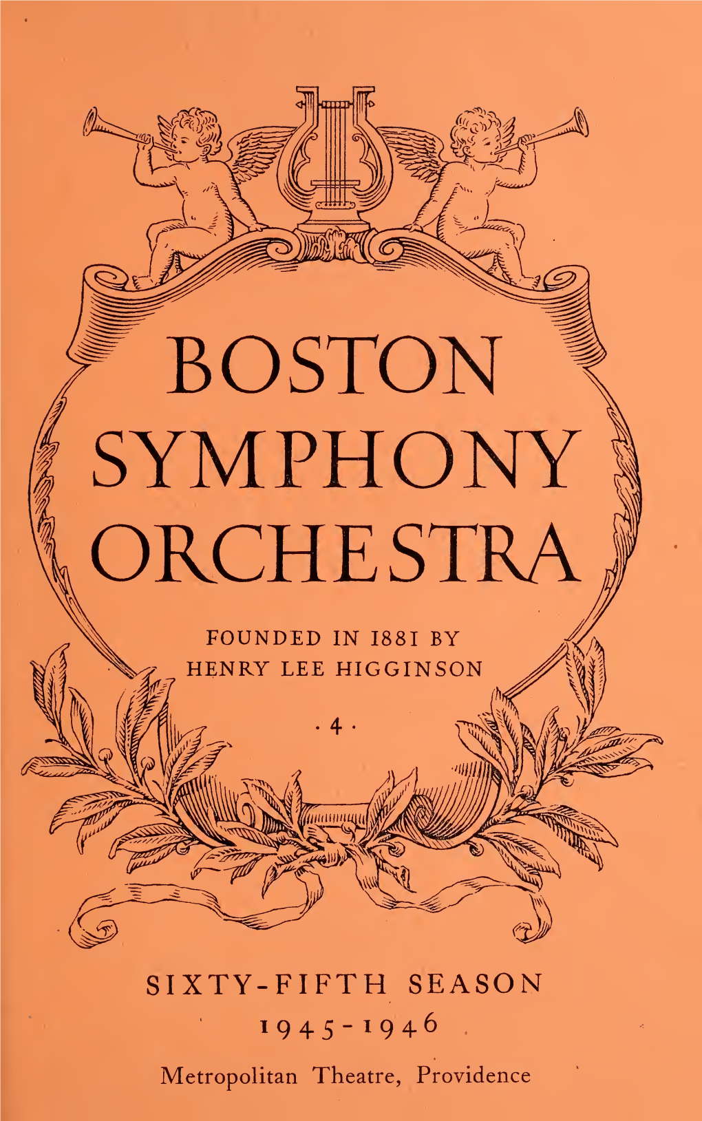 Boston Symphony Orchestra Concert Programs, Season 65,1945-1946, Trip