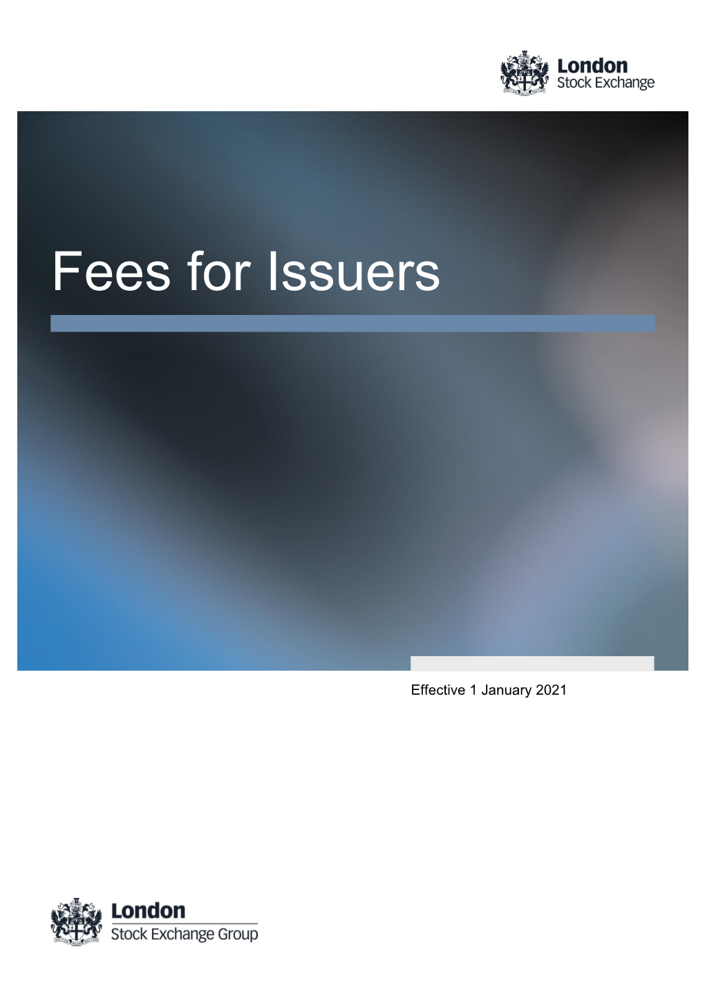 Fees for Issuers