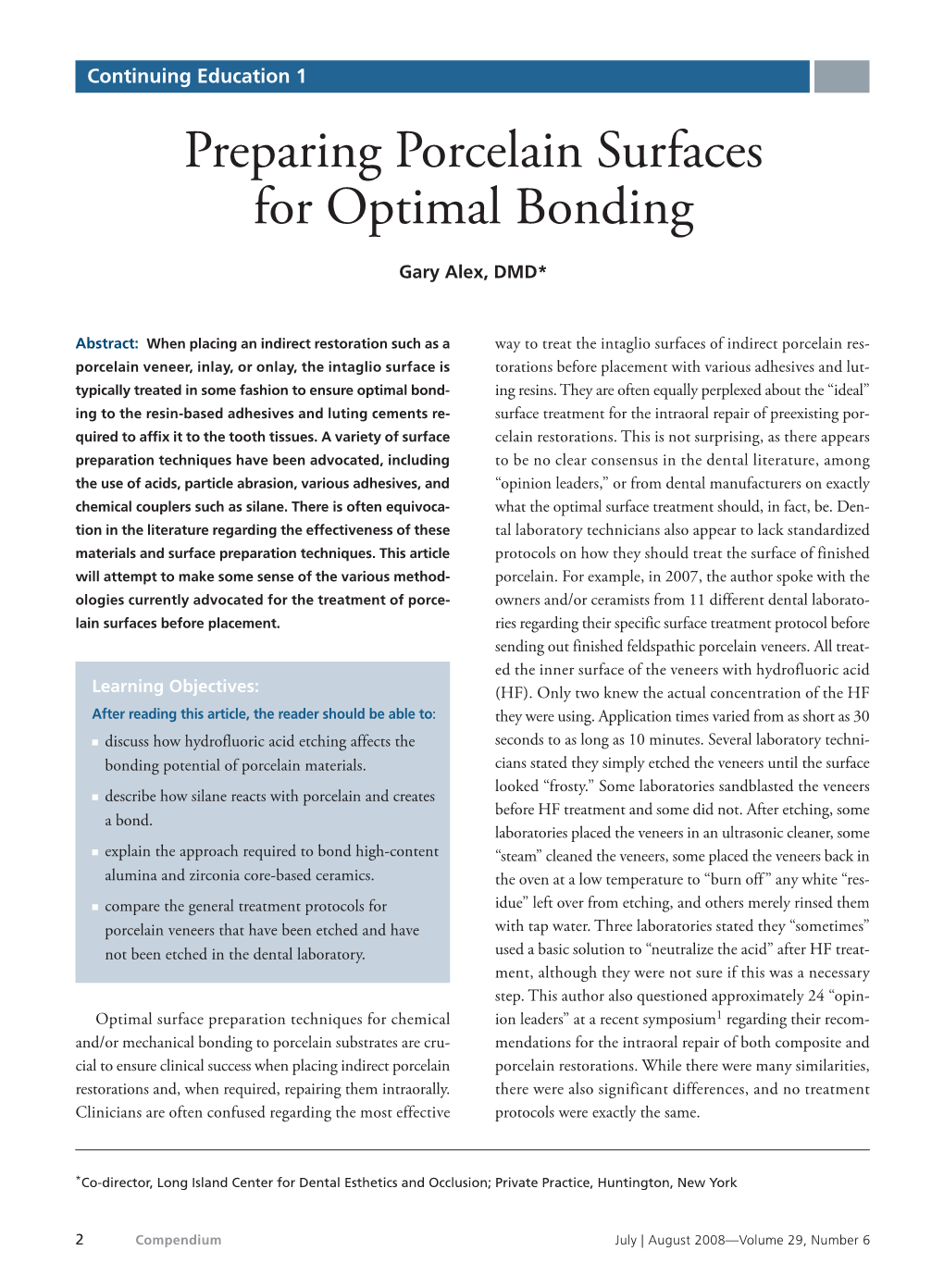 Preparing Porcelain Surfaces for Optimal Bonding