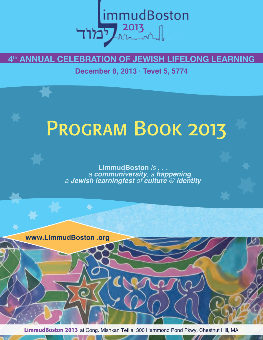 2013 Limmudboston Program Book