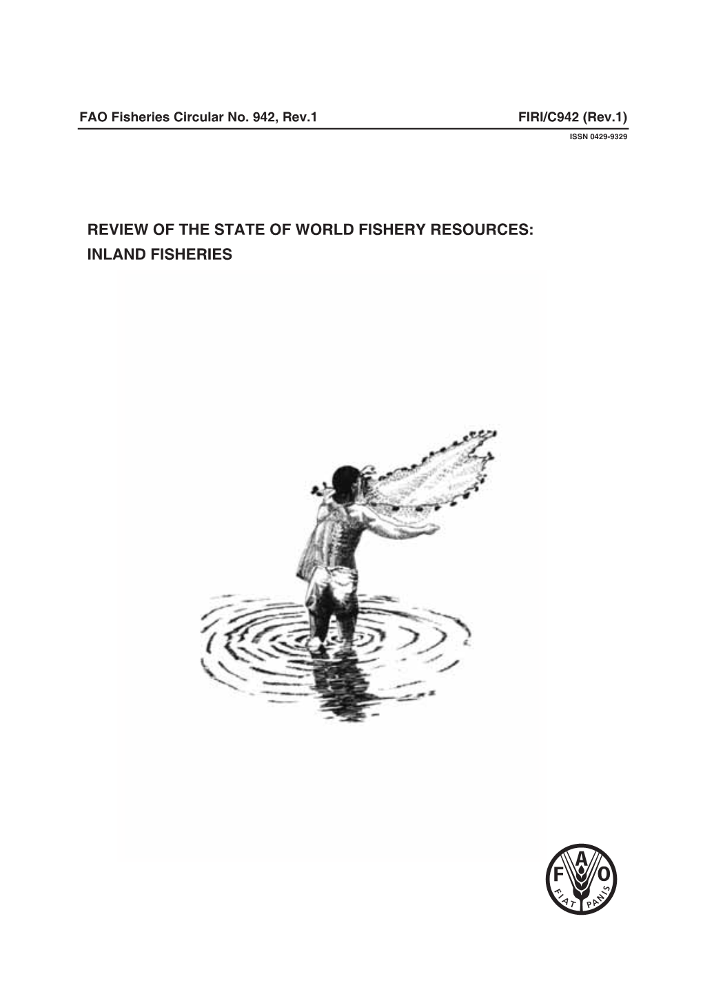 Review of the State of World Fishery Resources: Inland Fisheries