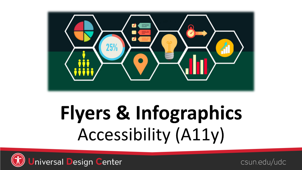 Flyers & Infographics Accessibility (A11y)