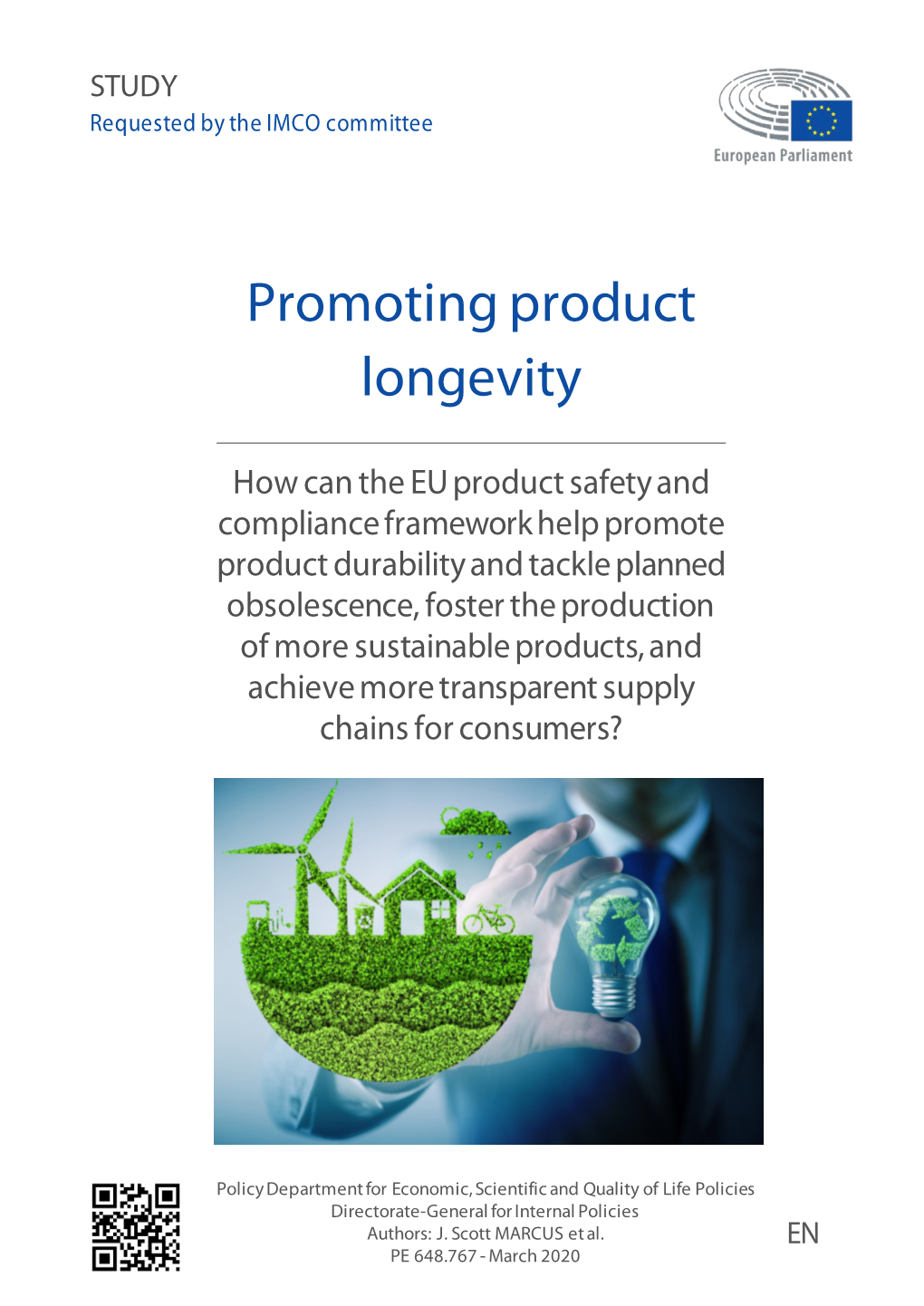 Promoting Product Longevity (2020)