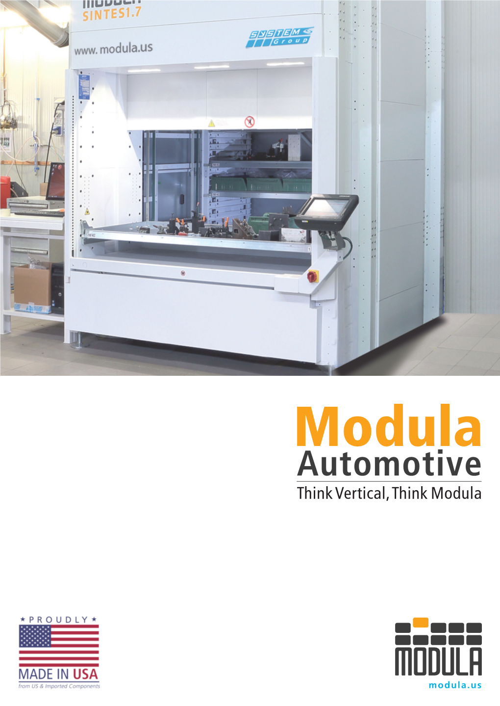 Modula Automotive Think Vertical, Think Modula