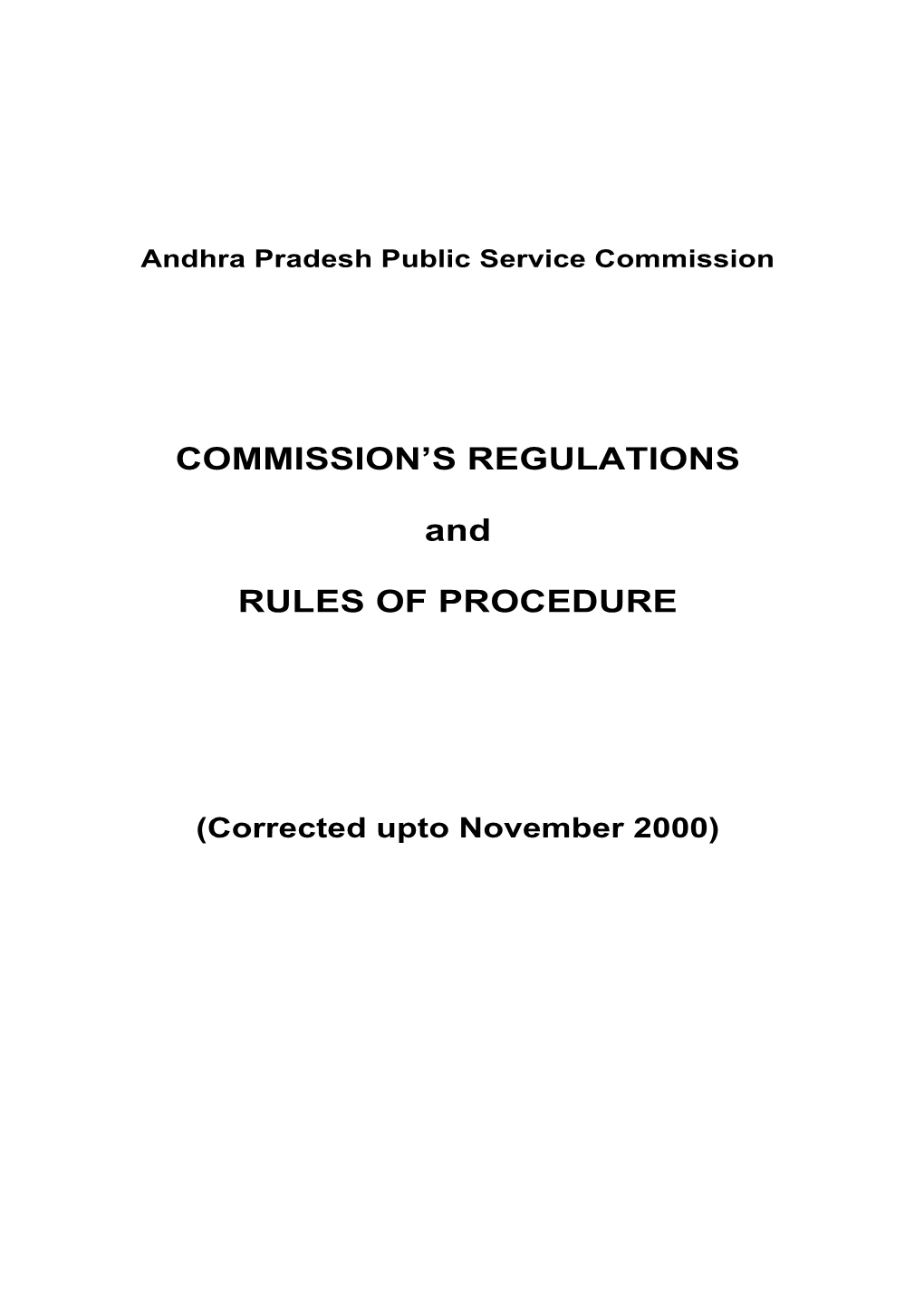 Andhra Pradesh Public Service Commission