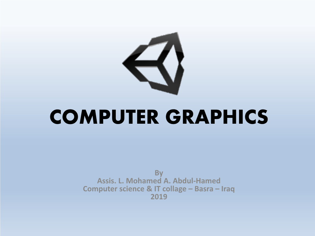 Computer Graphics