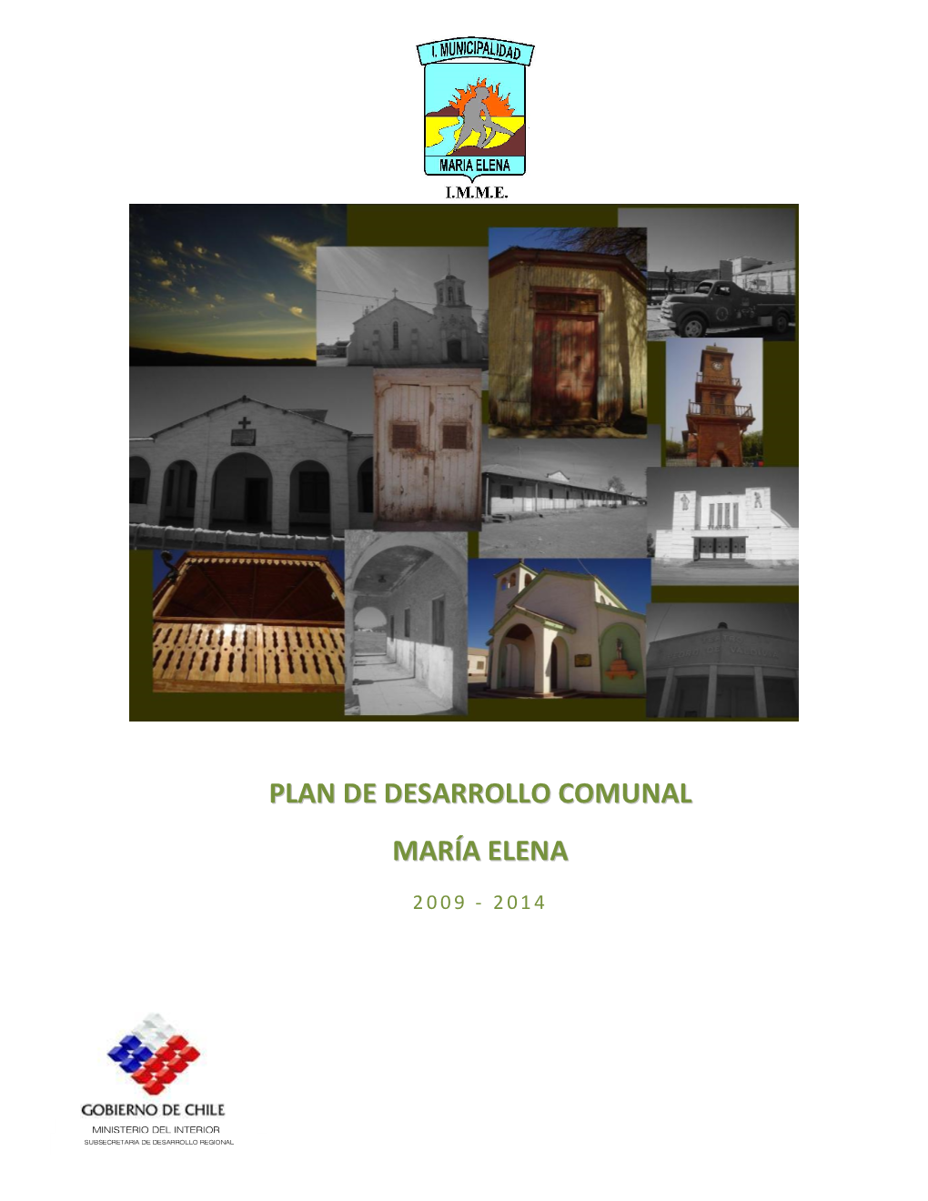 Plan De Desarrollo Comunal María Elena