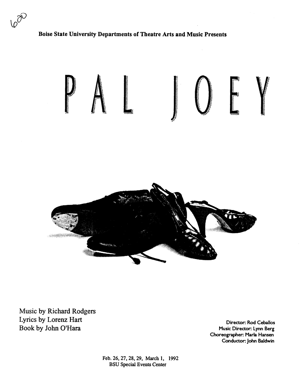 Pal Joey Cast