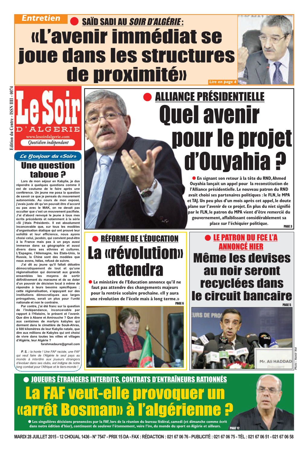 Lire Le Journal En