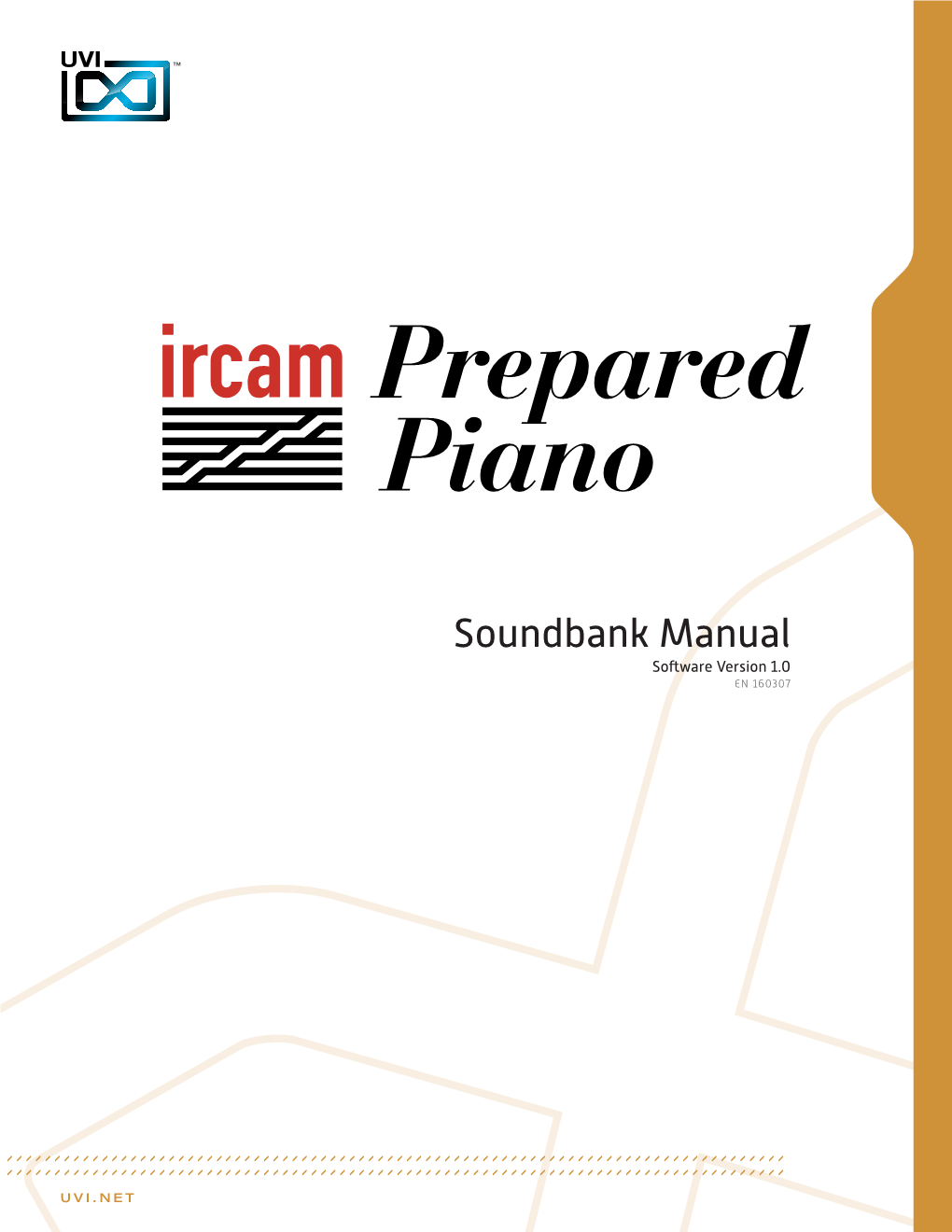 UVI IRCAM Prepared Piano | Soundbank Manual