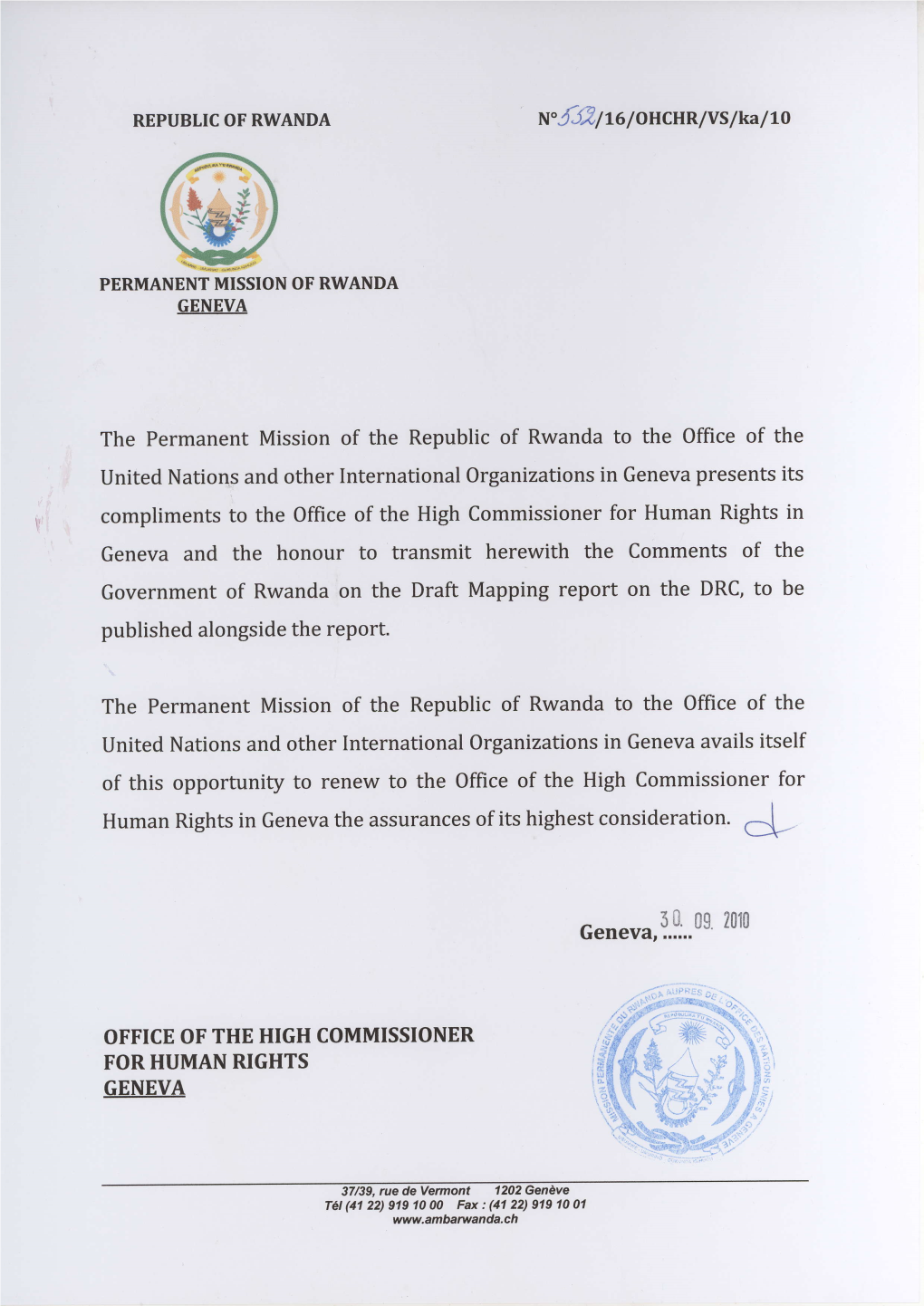 DRC Report Comments Rwanda.Pdf