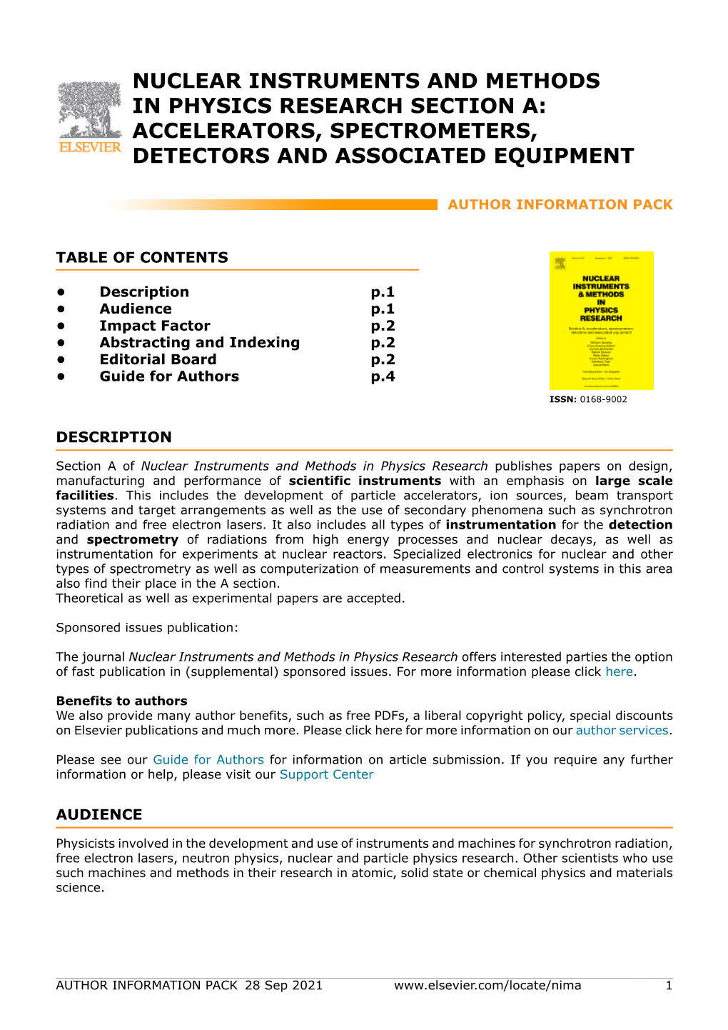 Nuclear Instruments and Methods in Physics Research Section A: Accelerators, Spectrometers, Detectors and Associated Equipment