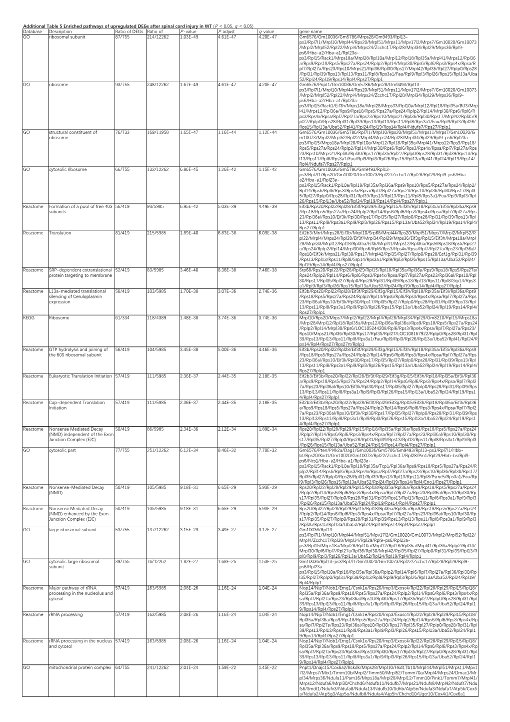 Additional Tables.Xlsx