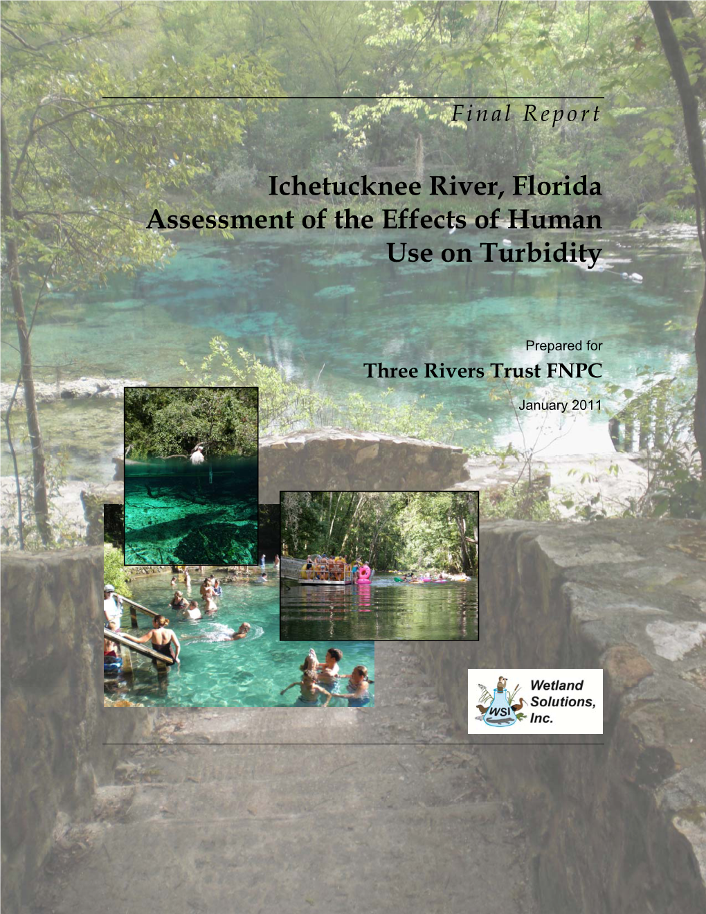 Ichetucknee Turbidity Study Final Report