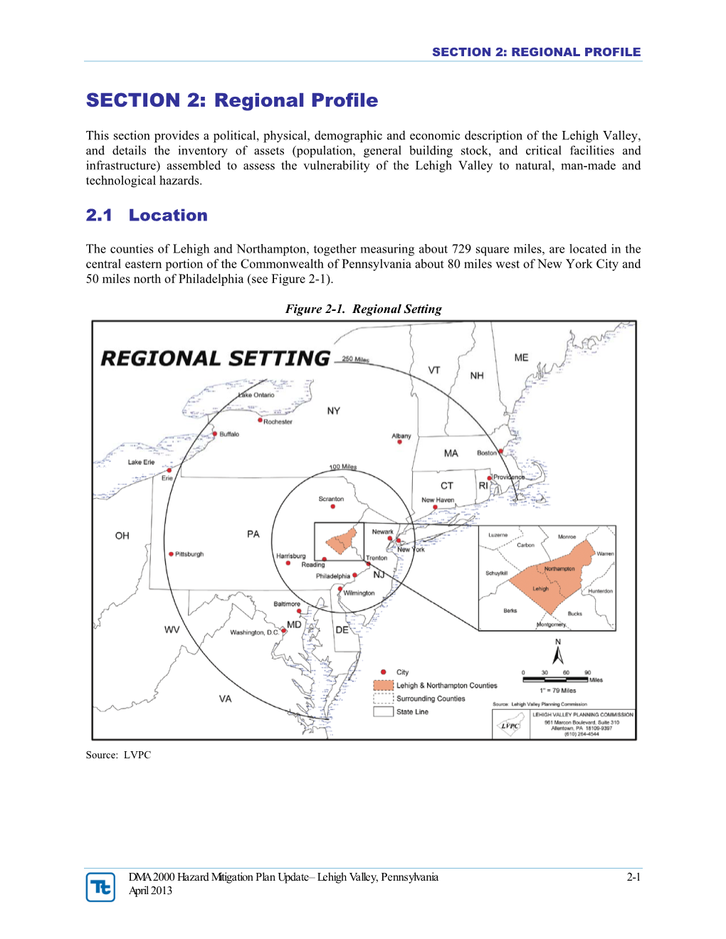 Section 2: Regional Profile