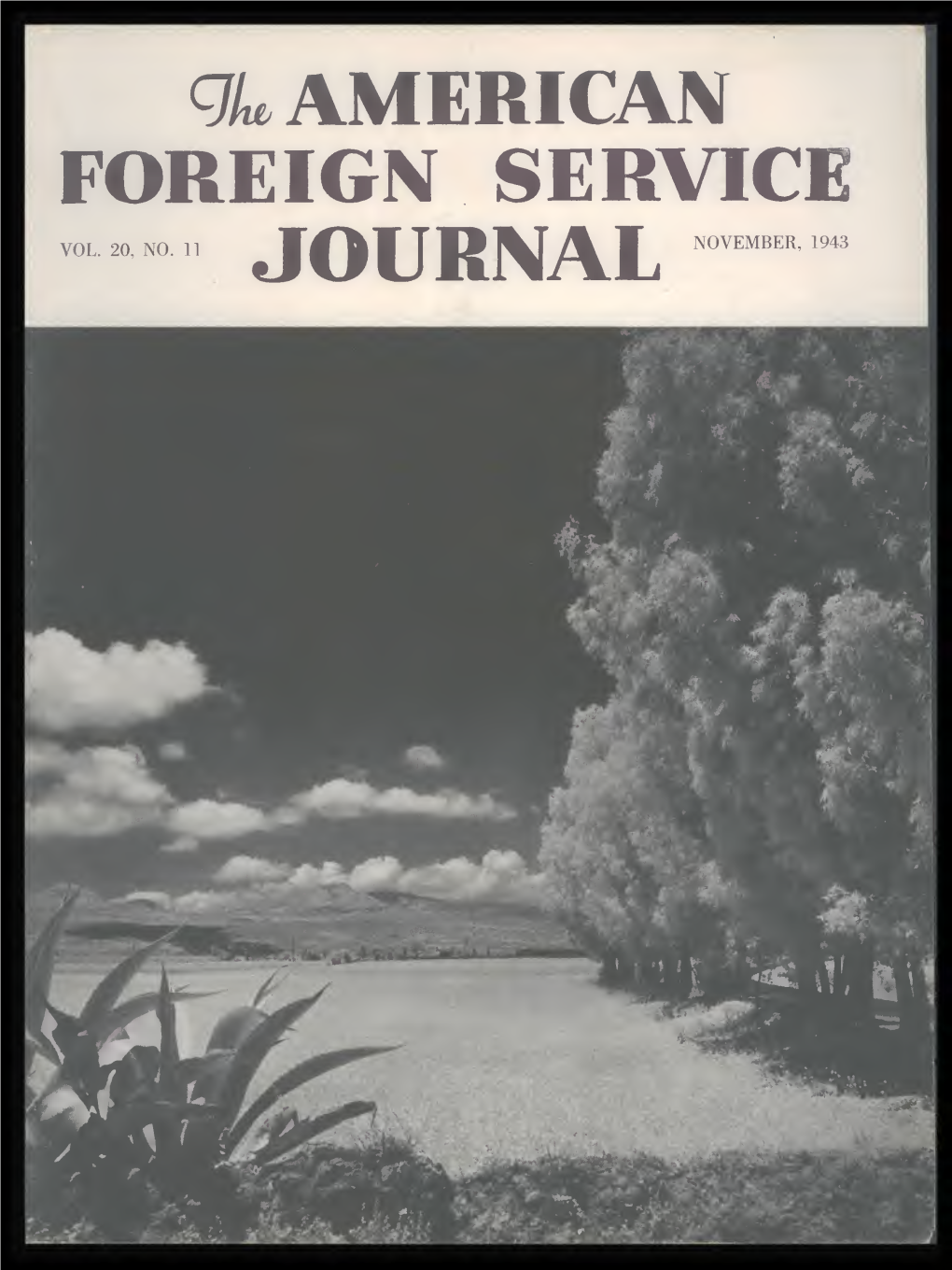 The Foreign Service Journal, November 1943