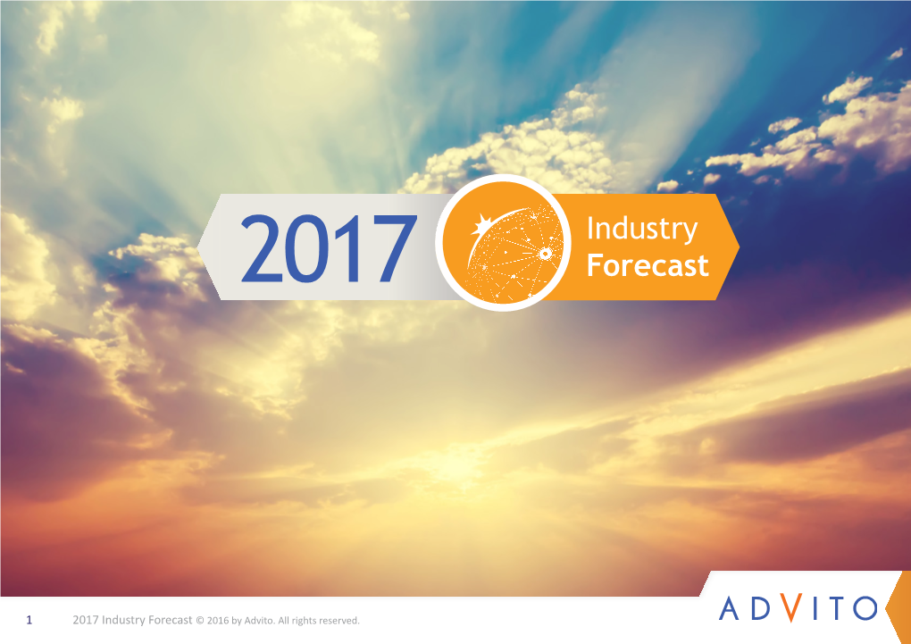 Advito 2017 Industry Forecast
