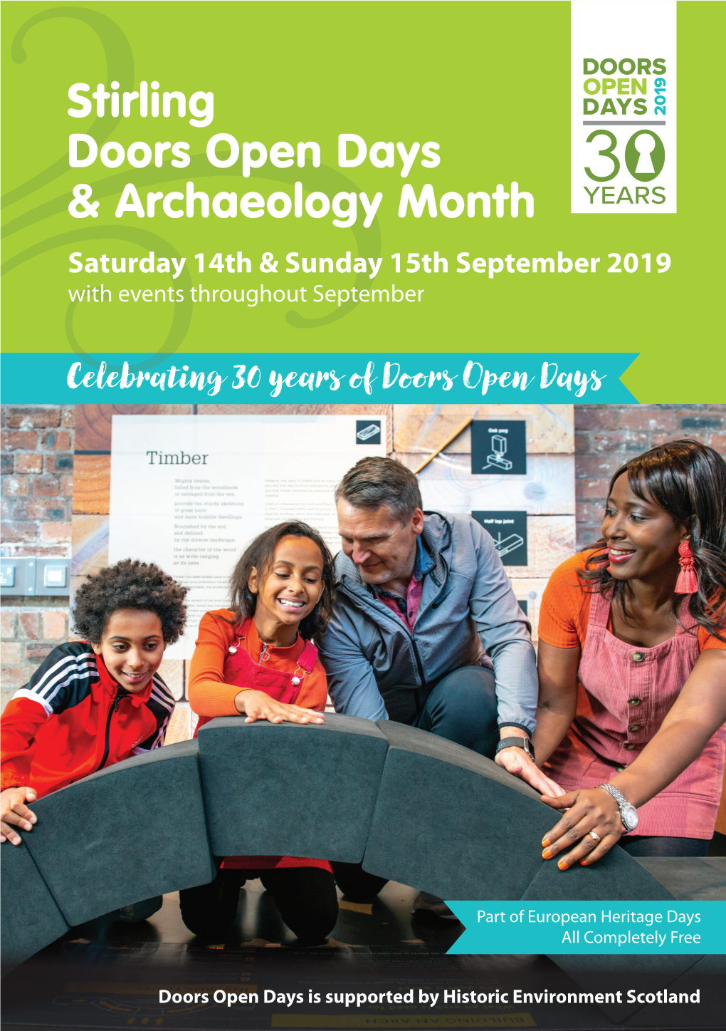 Stirling Doors Open Days & Archaeology Month