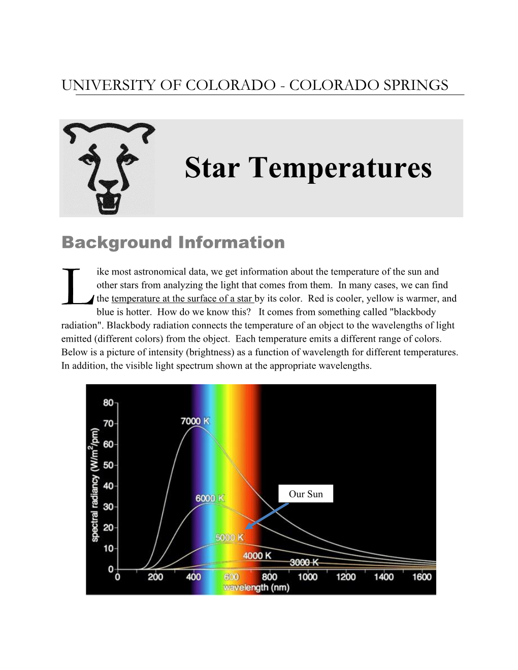 Star Temperatures