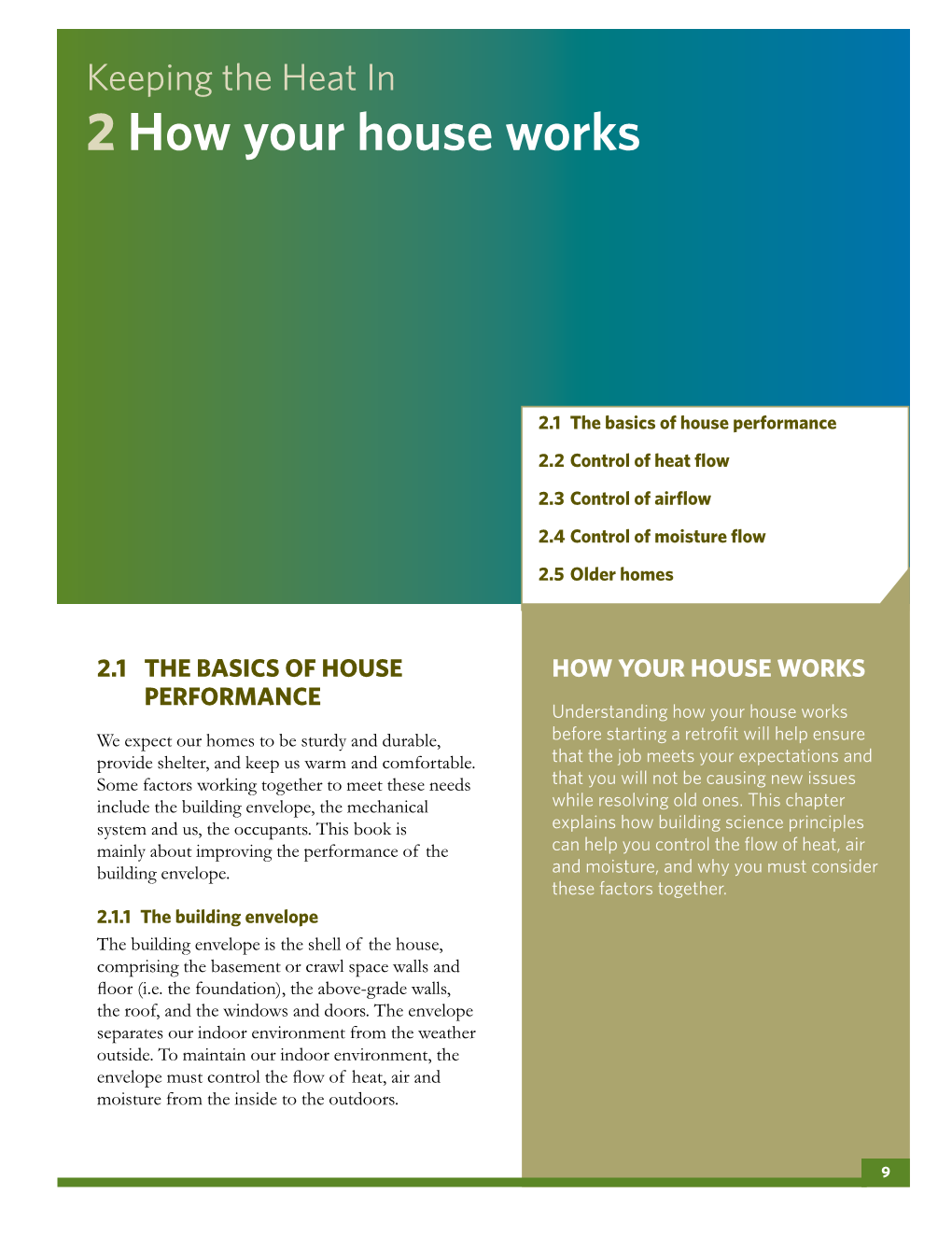 Keeping the Heat in 2 How Your House Works