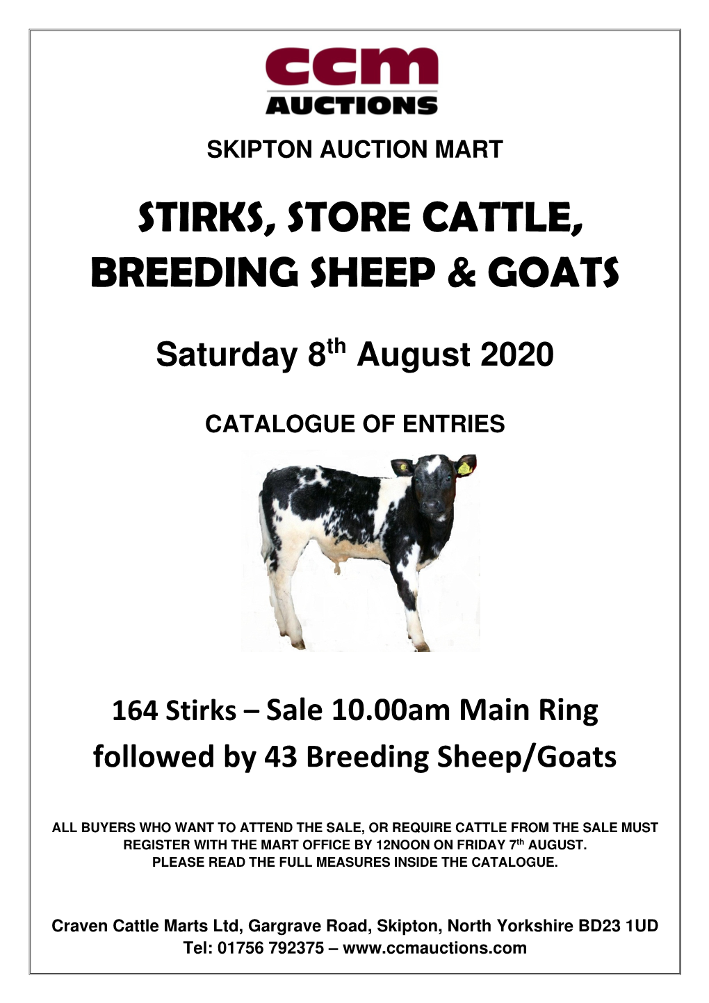 Stirks, Store Cattle, Breeding Sheep & Goats